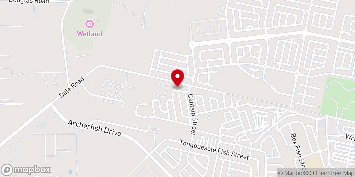 Map showing location of Alpha and Omega Apostolic Church Of Christ