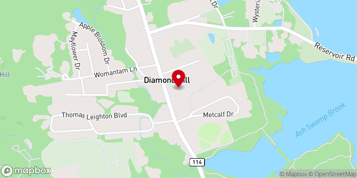 Map showing location of Saint John Vianney Catholic Church
