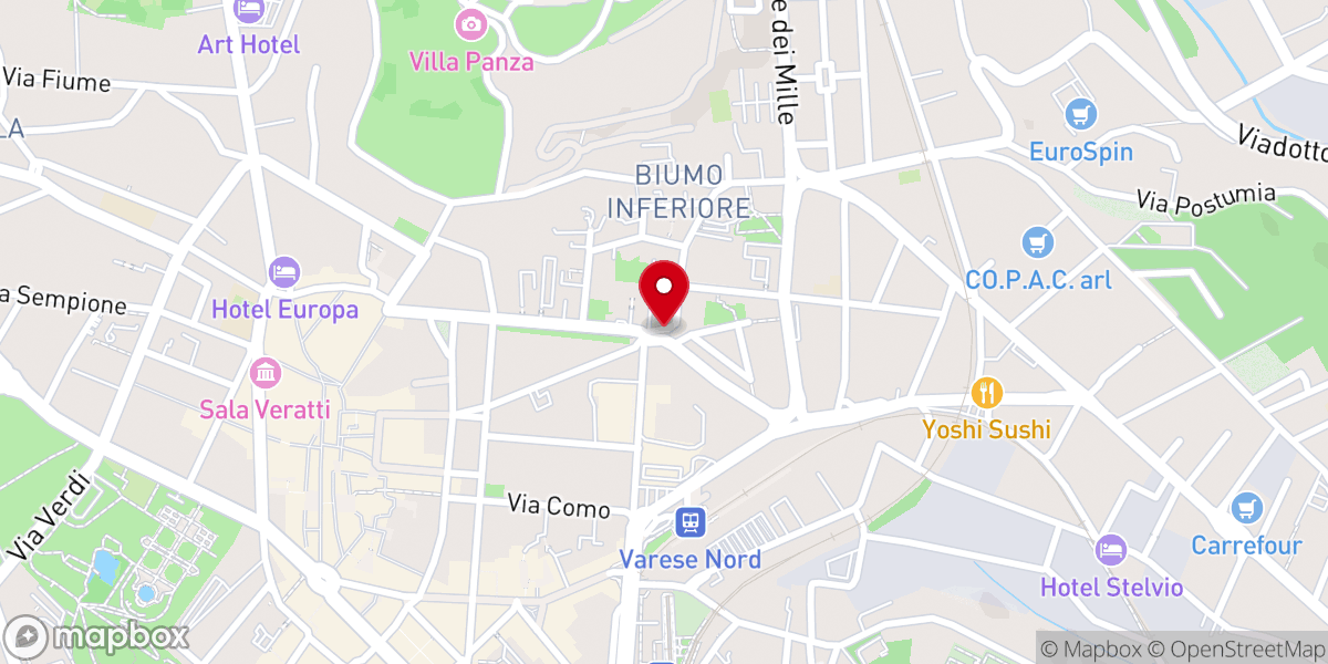 Map showing location of Chiesa della Madonnina in Prato