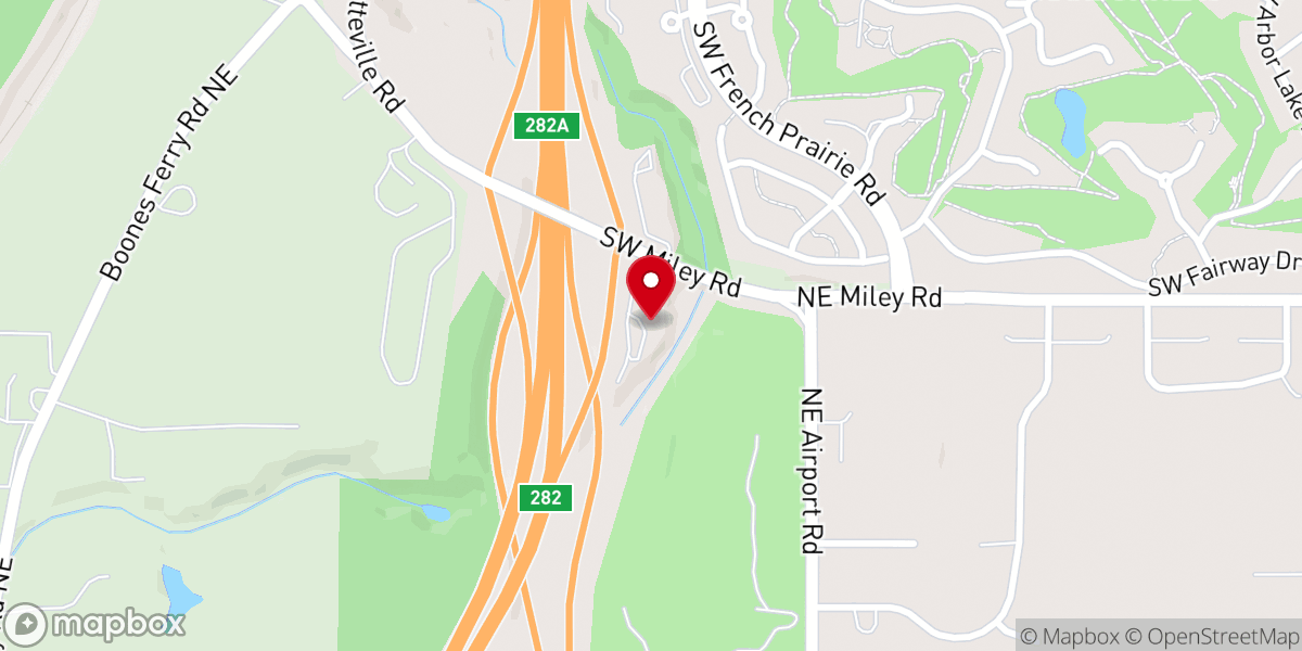 Map showing location of Saint Francis of Assisi