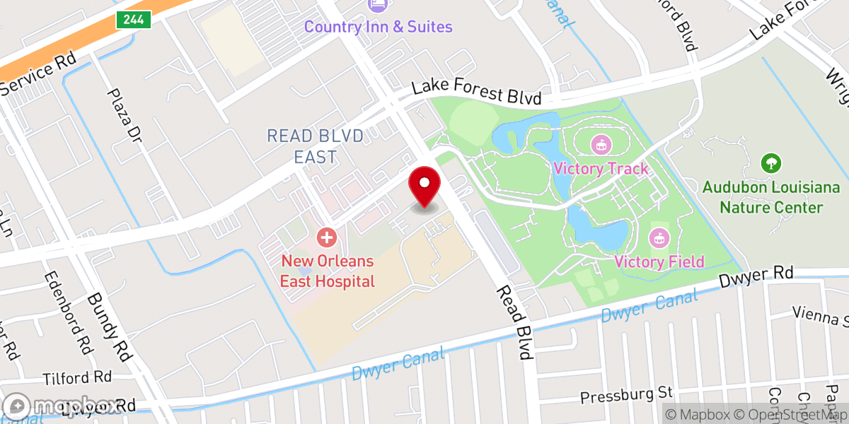 Map showing location of Greater Mount Sinai Full Gospel Baptist Church