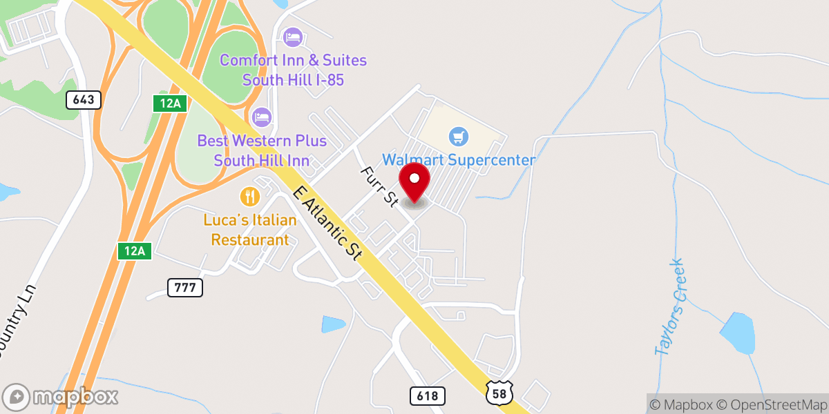 Map showing location of New Life Ministries