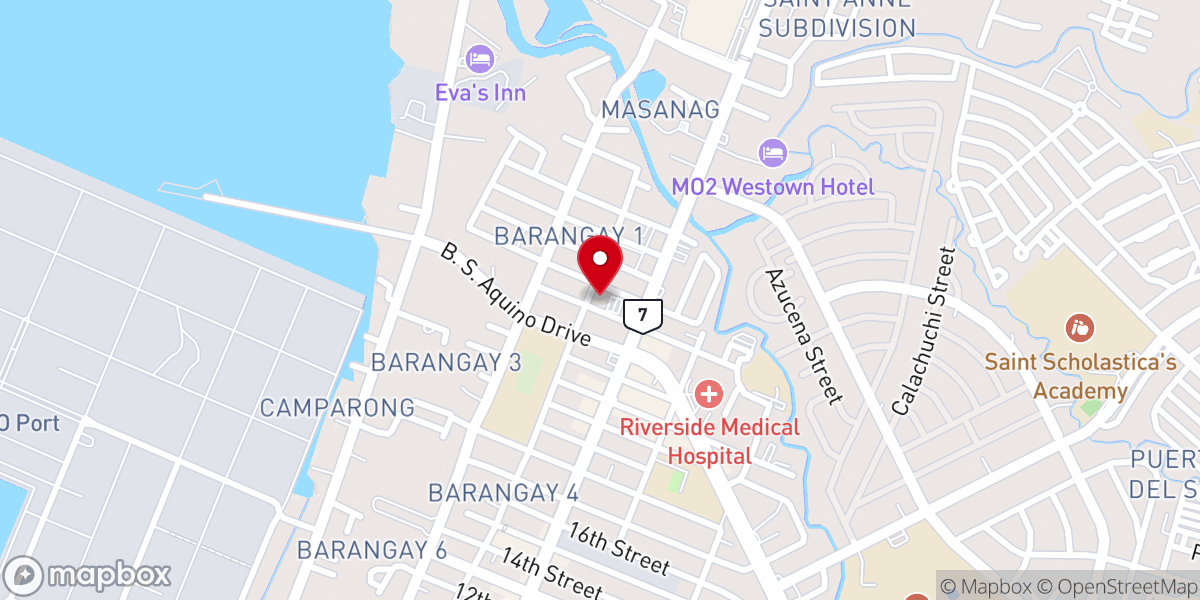 Map showing location of The Church of Jesus Christ of Latter-day Saints