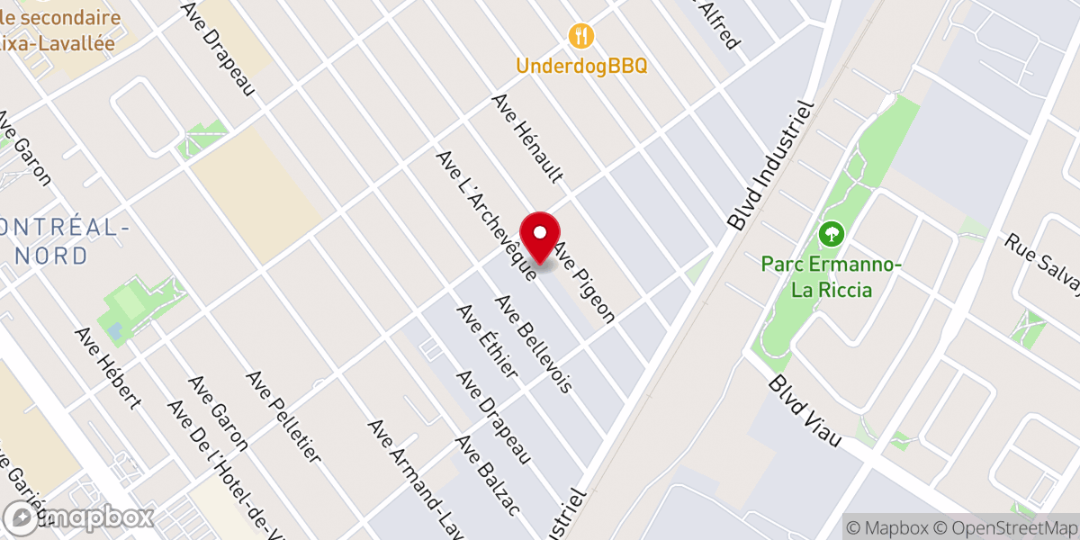 Map showing location of Mt. Sinai Evangelical Baptist Church