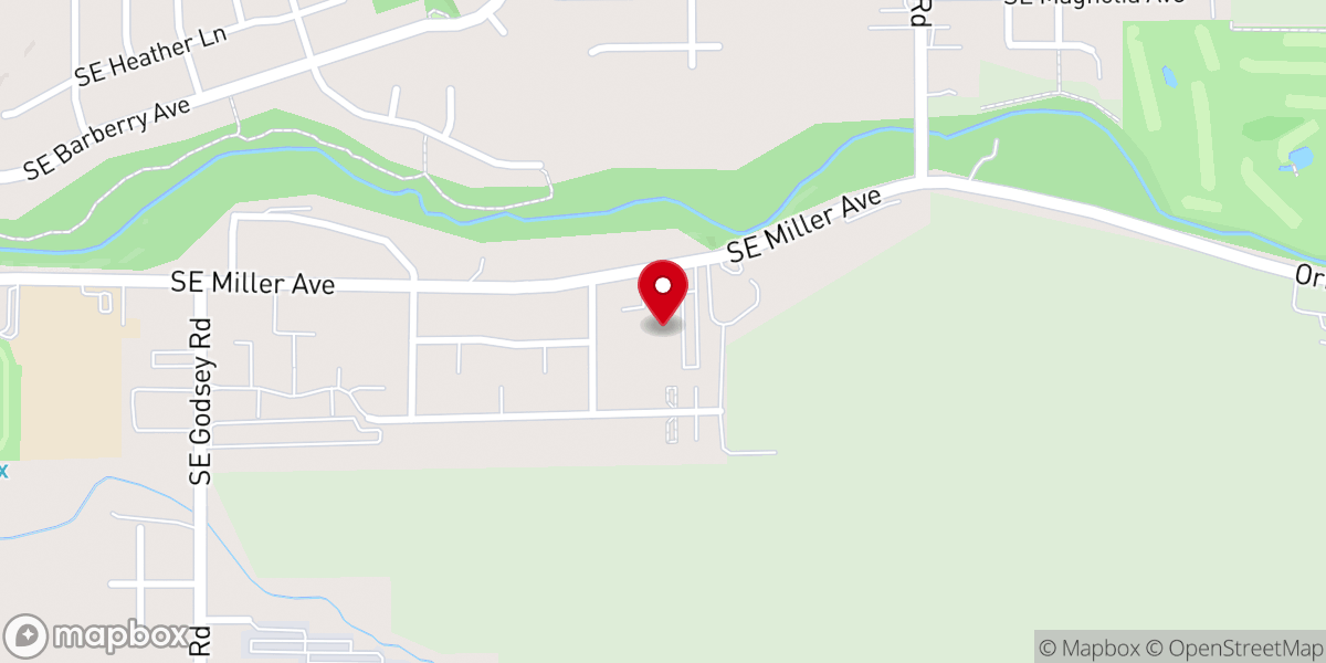Map showing location of Valley Life Assembly of God
