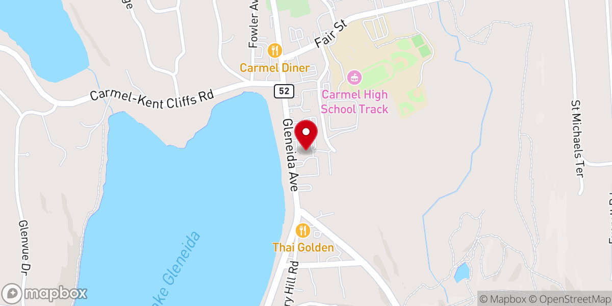 Map showing location of Saint James the Apostle Church