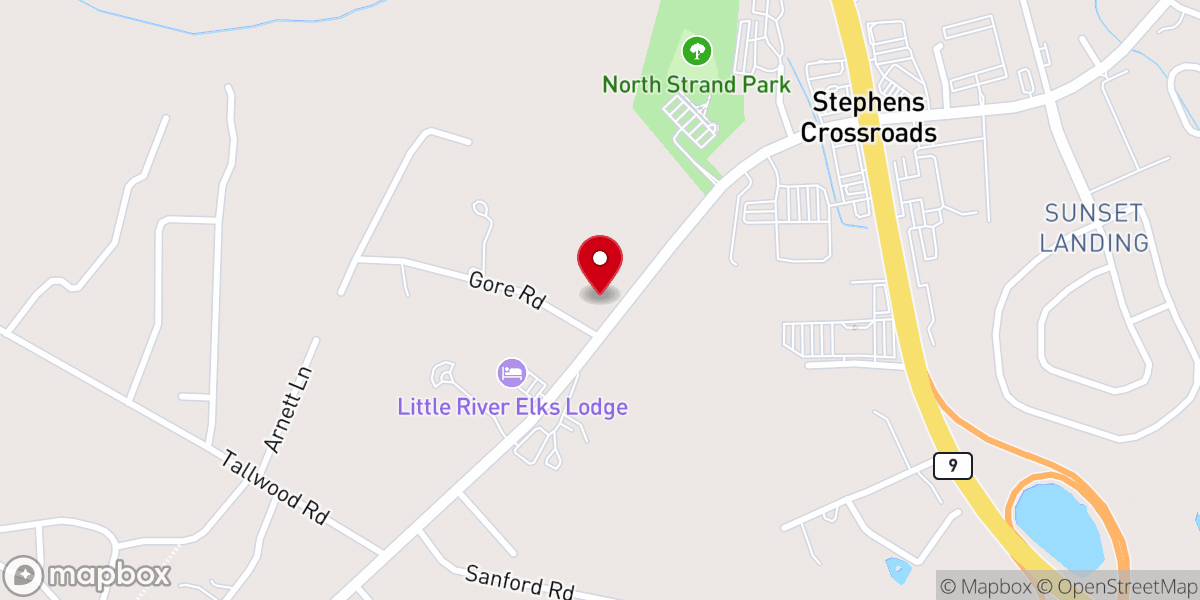 Map showing location of Ford Joseph