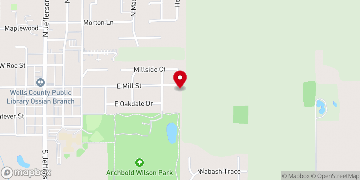 Map showing location of Eicher House Ministries