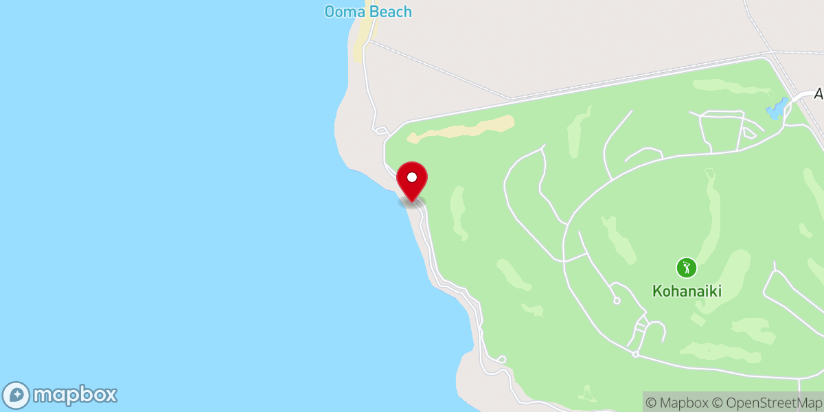 Map showing location of Kohanaiki Beach Park