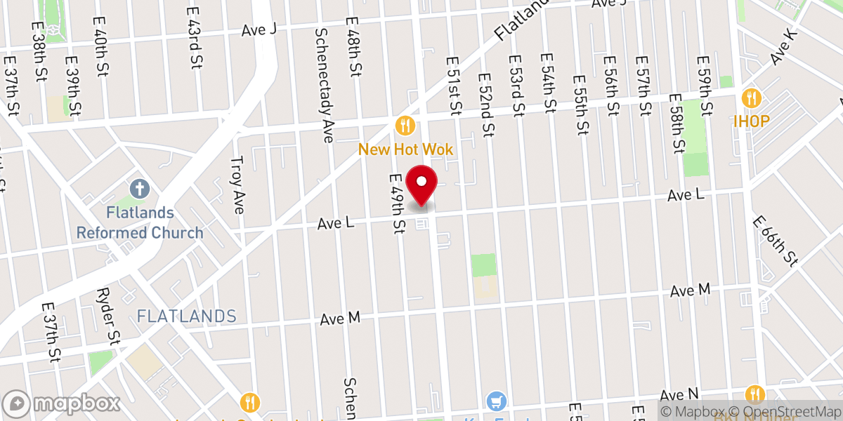 Map showing location of All About Jesus Ministries Inc