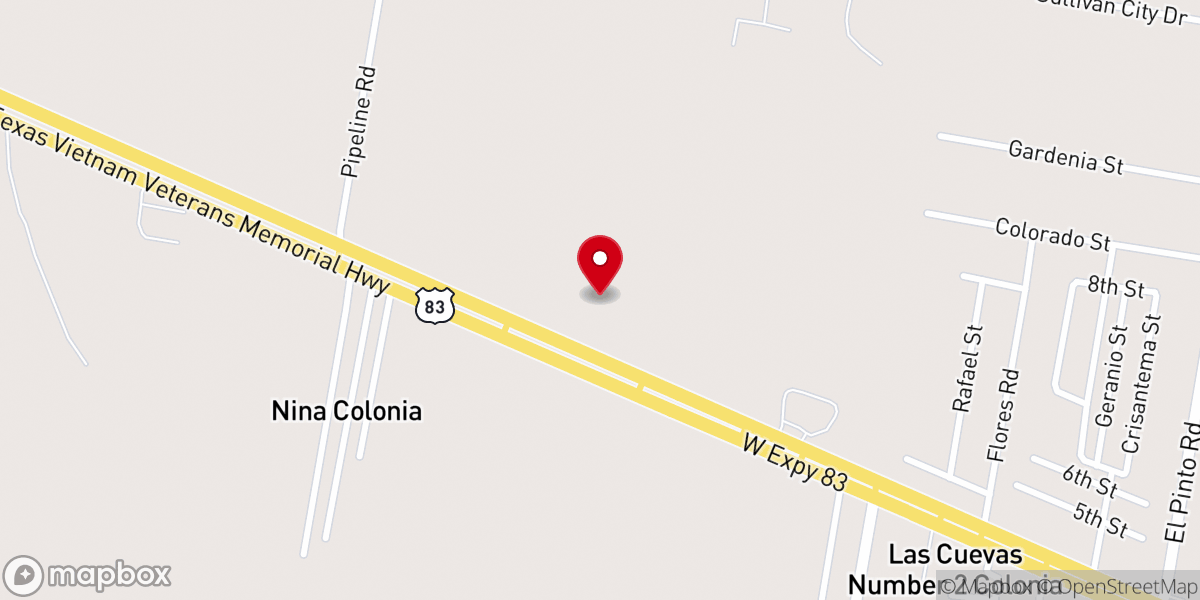 Map showing location of Divine Grace Church
