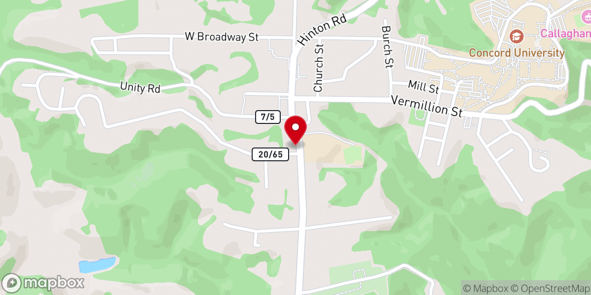 Map showing location of A House of Prayer