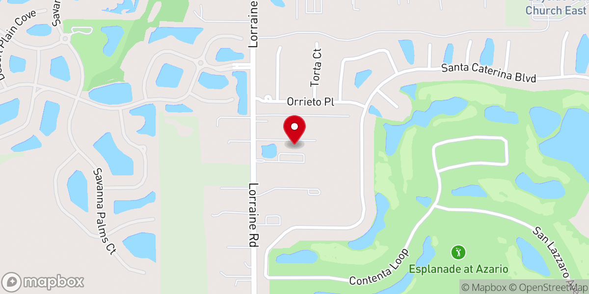 Map showing location of Evangel Baptist Church Incorporated