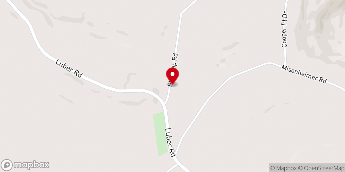 Map showing location of East Richwoods Missionary Baptist Church