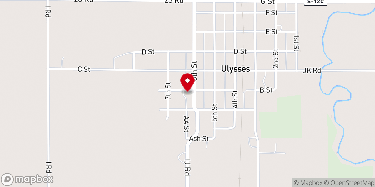 Map showing location of Immaculate Conception Catholic Church Rectory