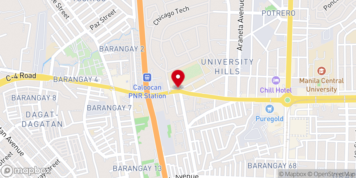 Map showing location of United Pentecostal Church - Famador, Guillerma S., Caloocan