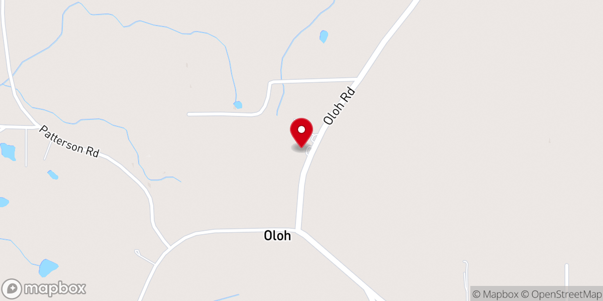 Map showing location of Community Baptist Church