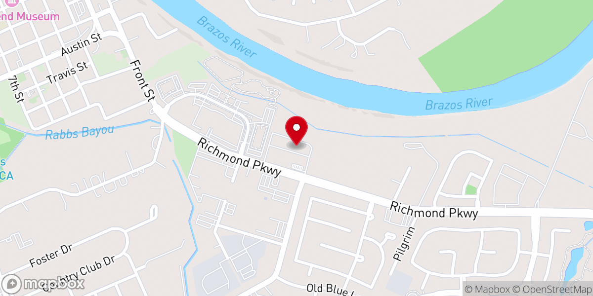 Map showing location of The Cross Church