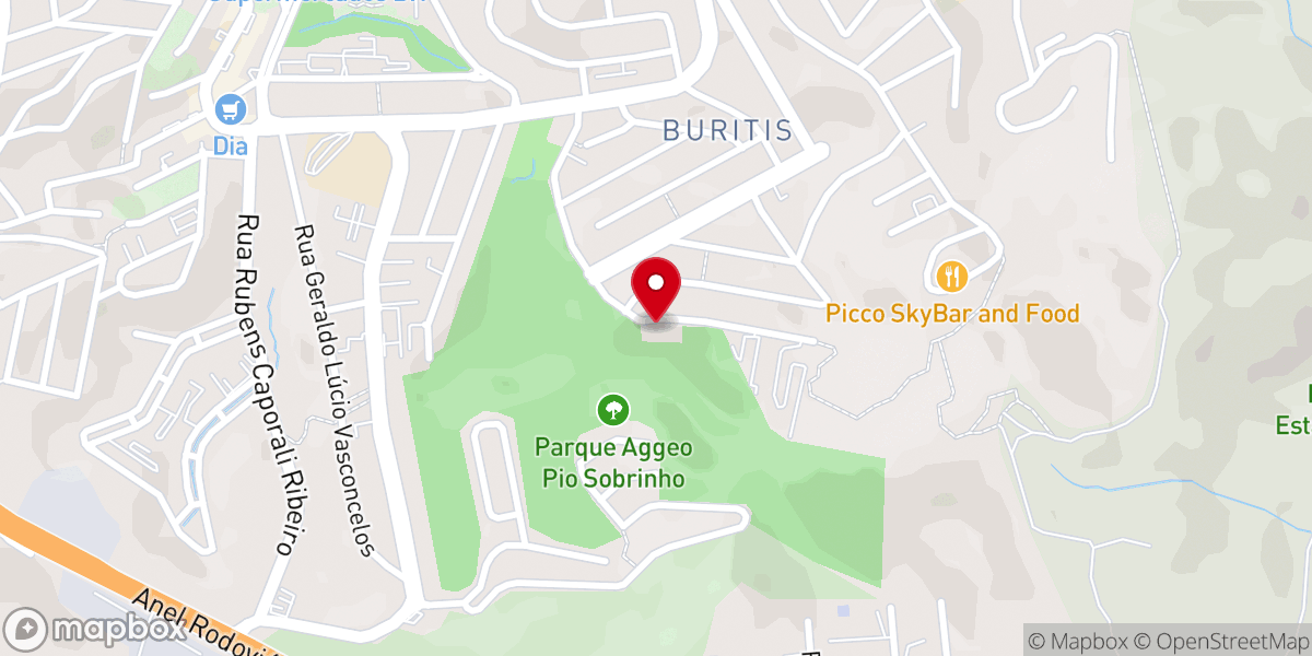 Map showing location of Paróquia Santa Clara de Assis - Missa