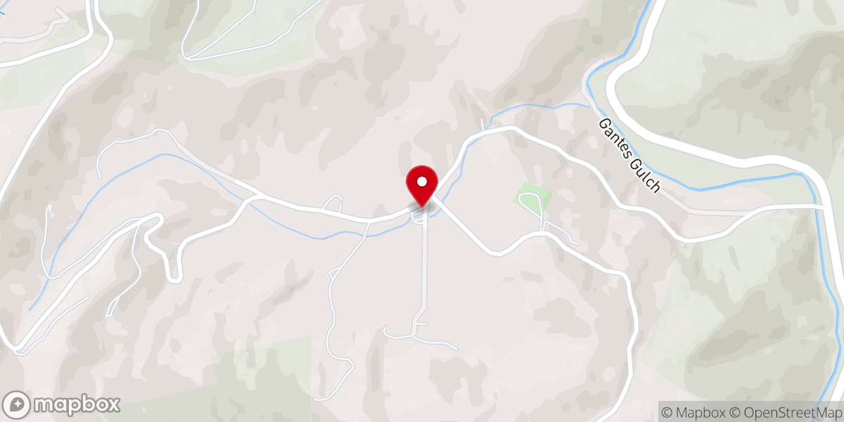 Map showing location of Goldmine Missionary Baptist Church