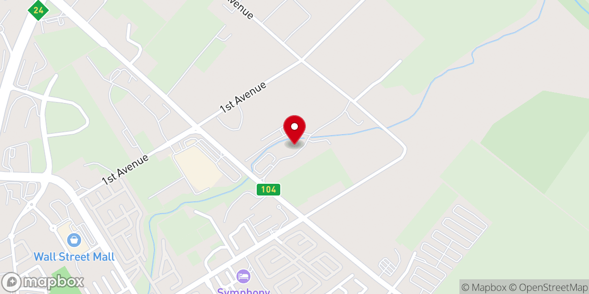 Map showing location of CRC Rustenburg