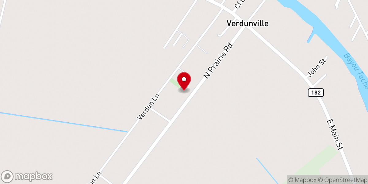Map showing location of Little Zion Church