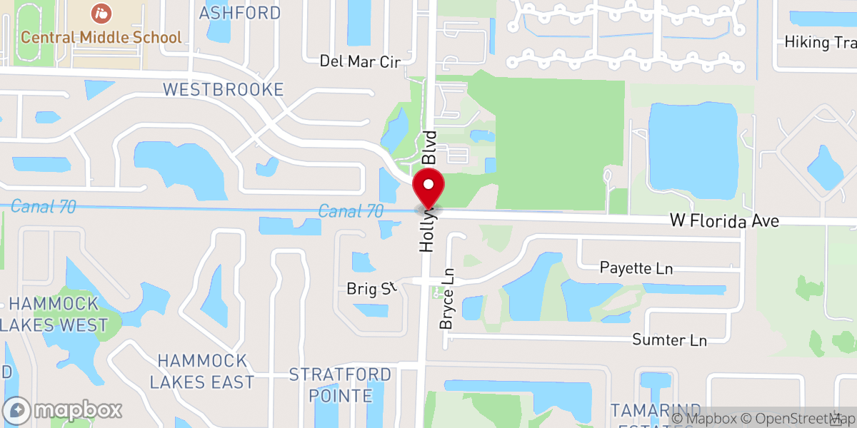 Map showing location of Healing Path Ministry