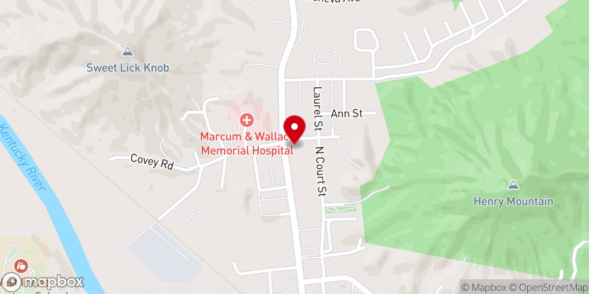 Map showing location of First Christian Church of Irvine