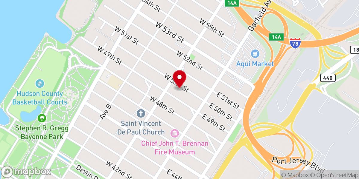 Map showing location of Word of God Fellowship