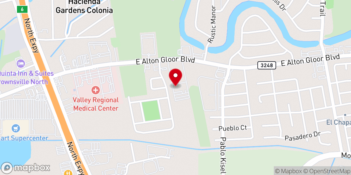 Map showing location of The Lord of Divine Mercy Parish