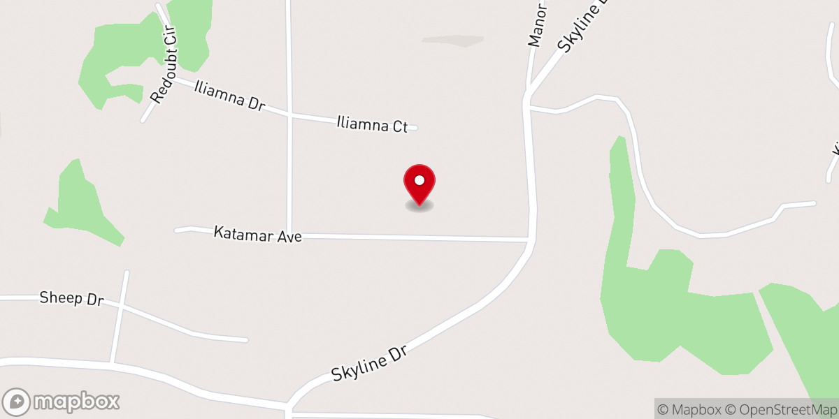 Map showing location of Andrew Project Inc