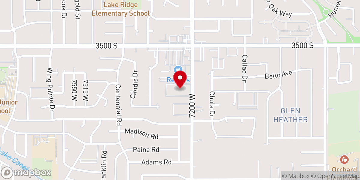 Map showing location of Deseret Soap Welfare Processing Facility
