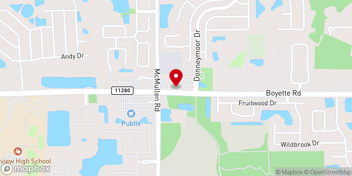 Map showing location of Tampa Bay Christain Counseling Center Inc