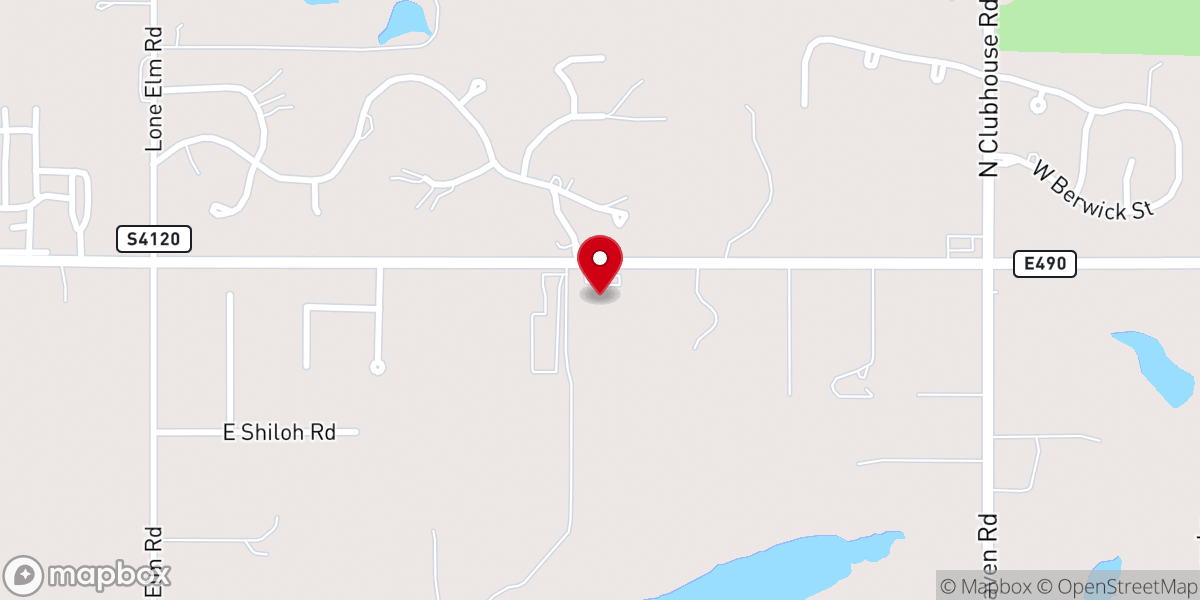 Map showing location of Grace United Methodist Church Claremore