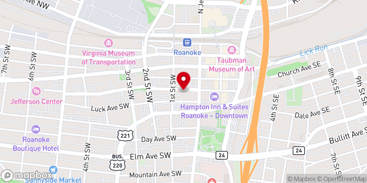 Map showing location of Bread Craft
