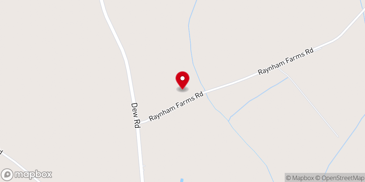 Map showing location of Harvest Church
