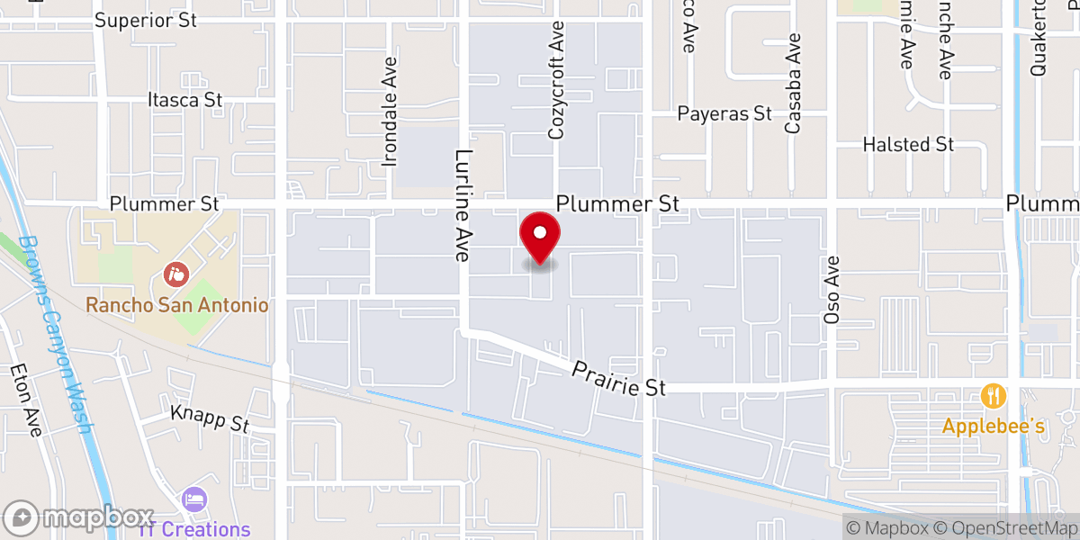 Map showing location of Leaves of Healing Tabernacle