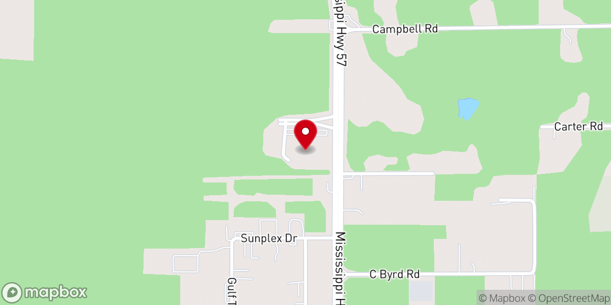 Map showing location of Center Pointe Church