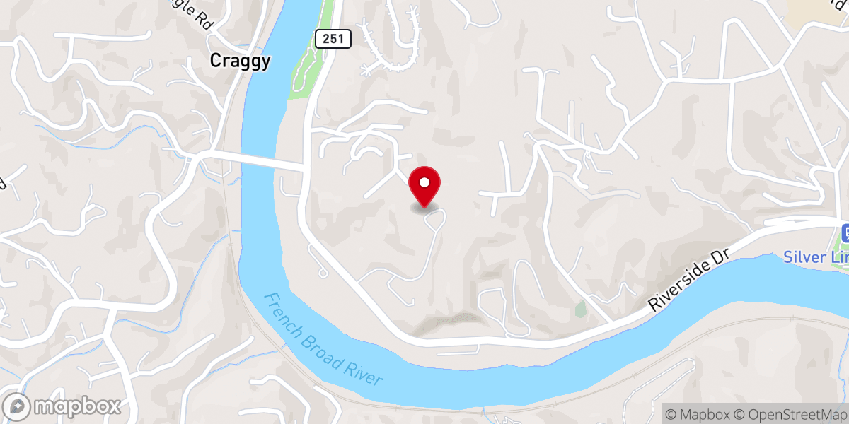 Map showing location of New Life Community Church