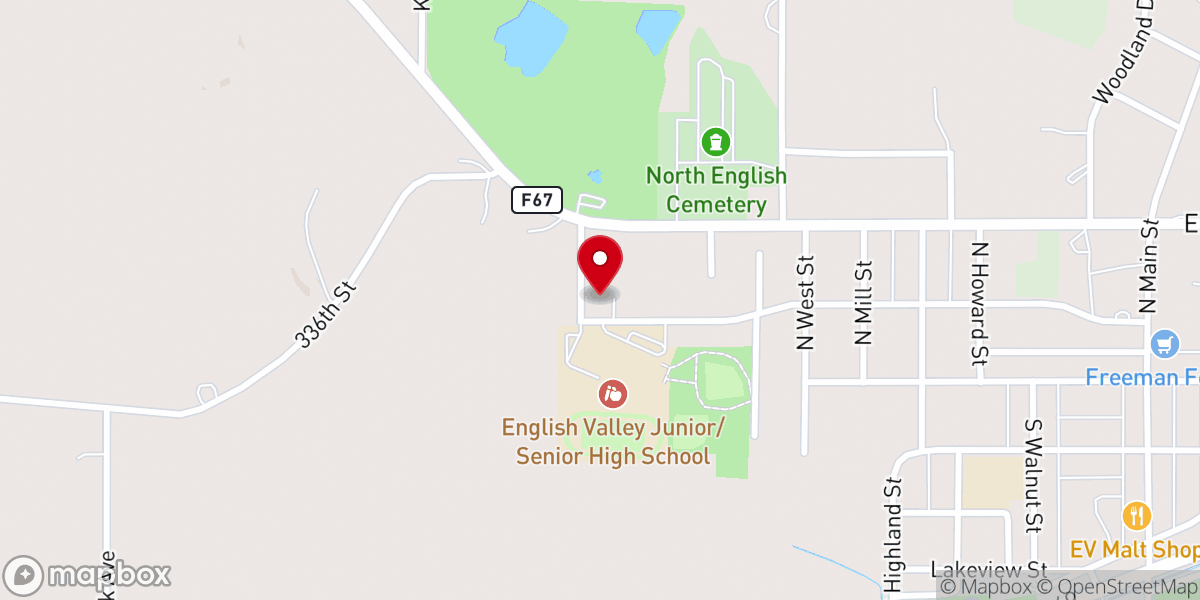Map showing location of Saint Josephs Catholic Church