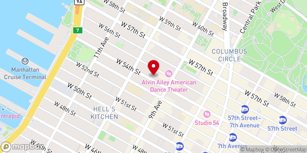 Map showing location of FOUNT Church | Manhattan
