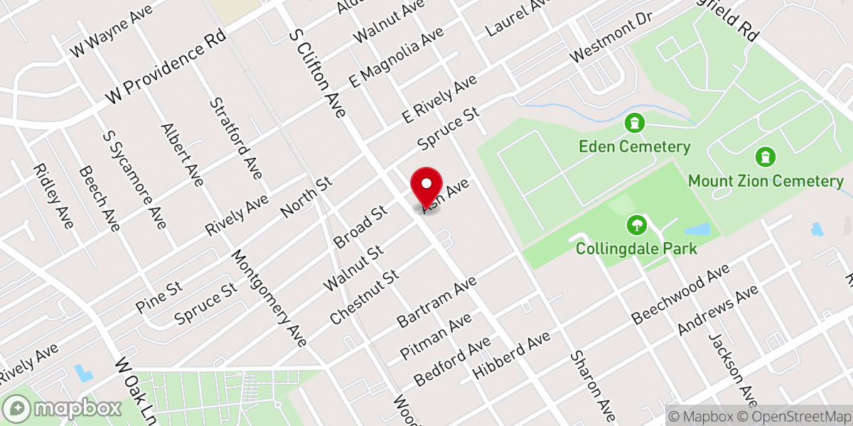 Map showing location of Golden Gate Christian Assembly