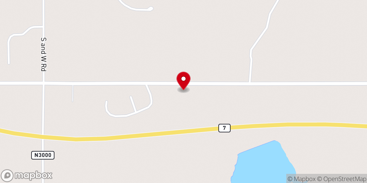 Map showing location of Country Side Freewill Baptist