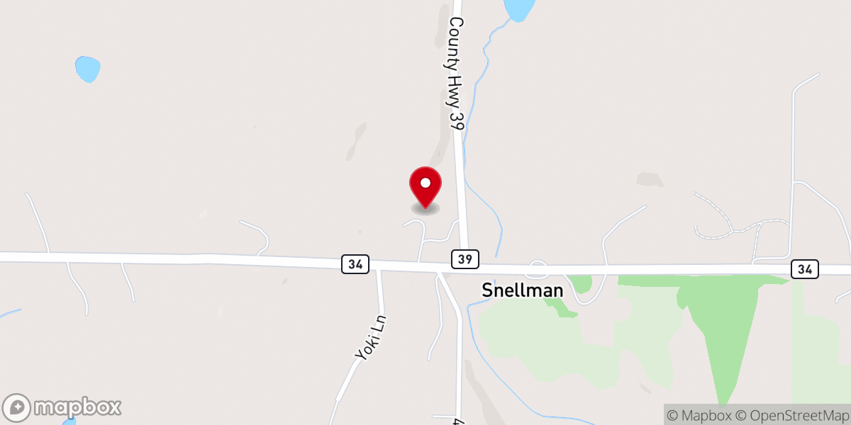Map showing location of Gethsemane Lutheran Church