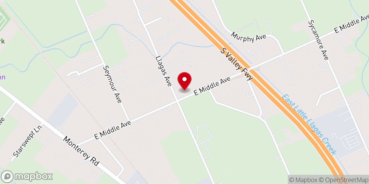 Map showing location of The Bridge at San Martin