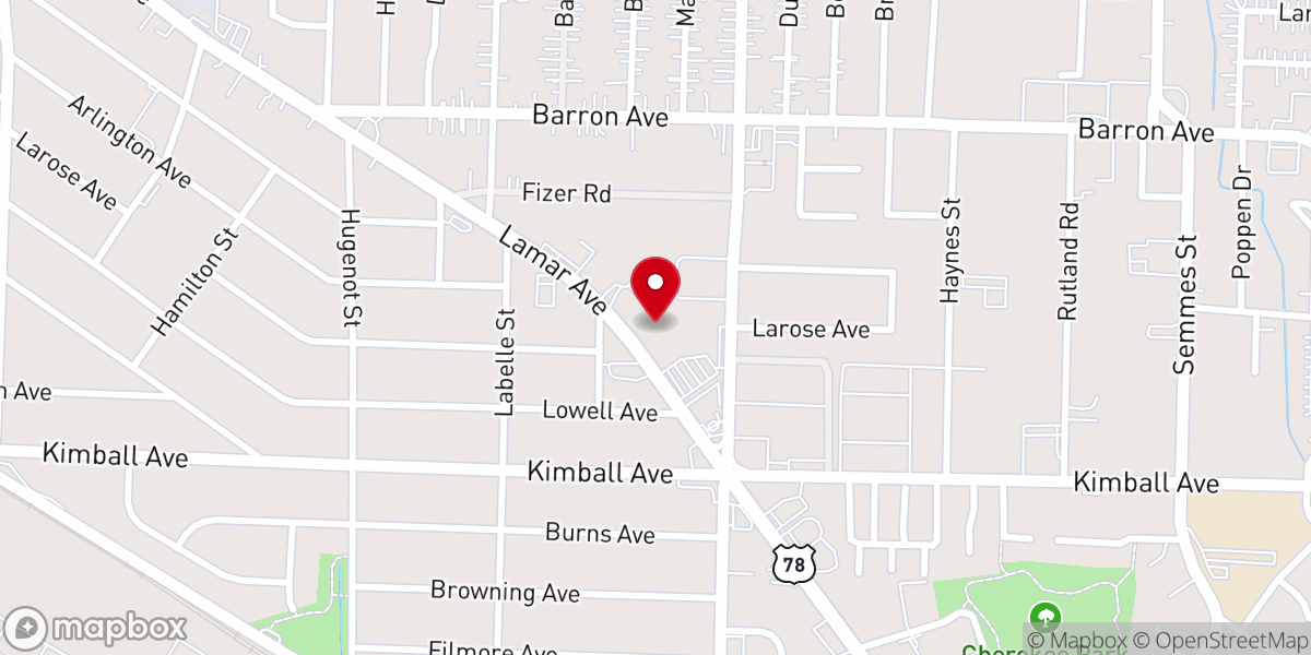 Map showing location of St. John the Evangelist