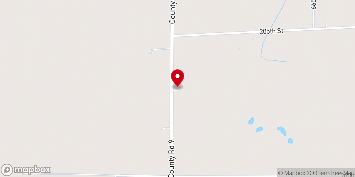 Map showing location of St Peter's Evan Lutheran