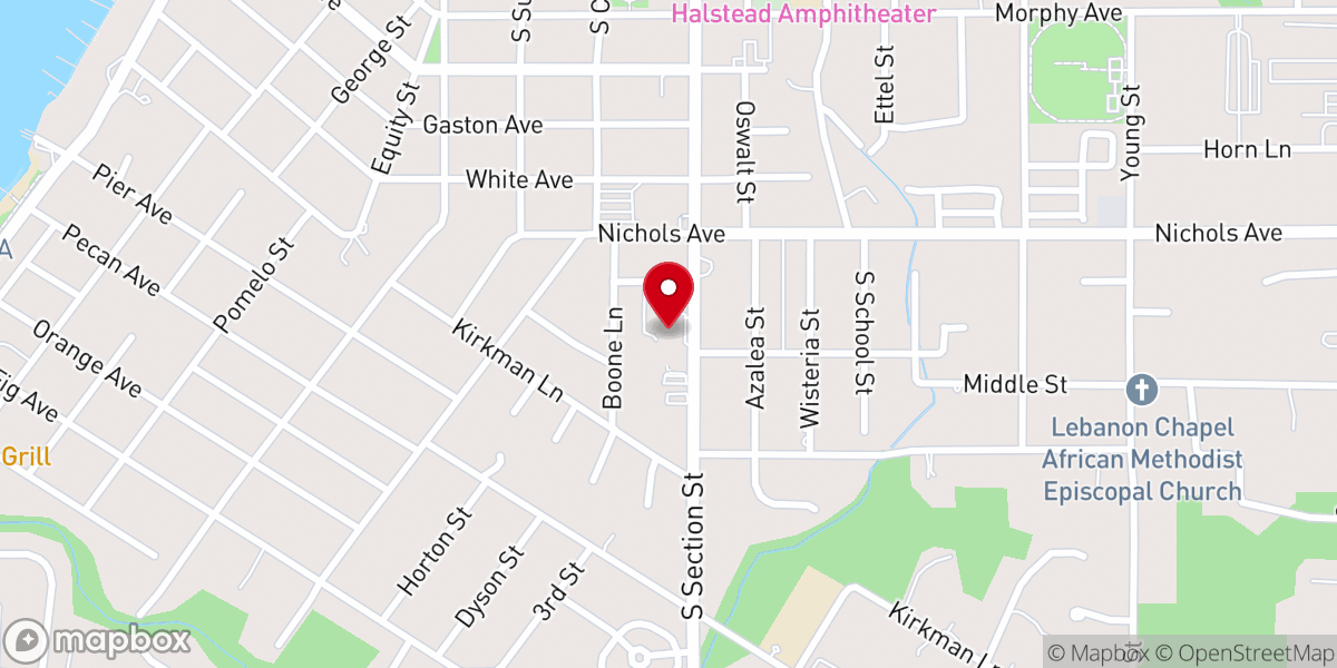 Map showing location of St. Lawrence Family Ministry & Evangelization