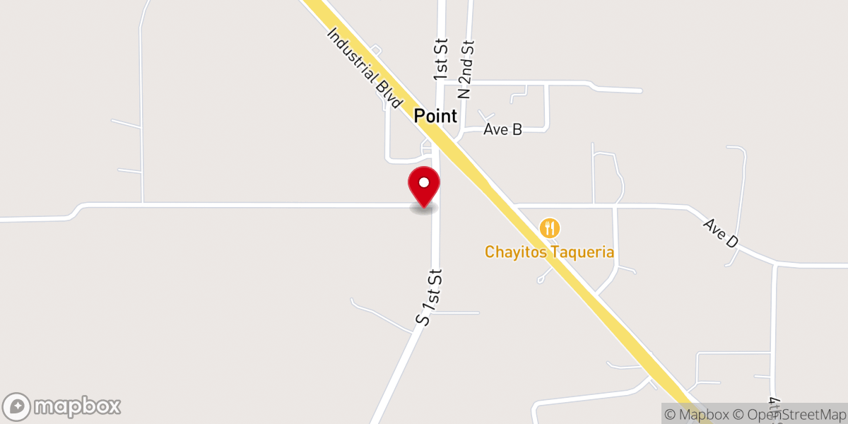 Map showing location of Chapel Point 1901 LLC