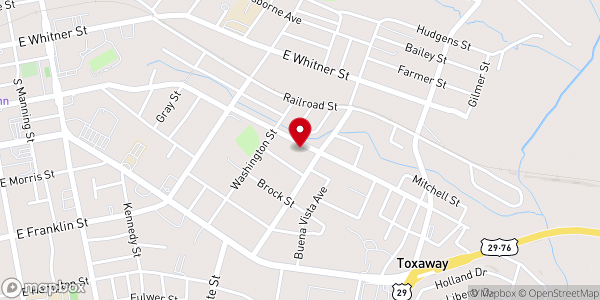 Map showing location of Fuller Temple FBH